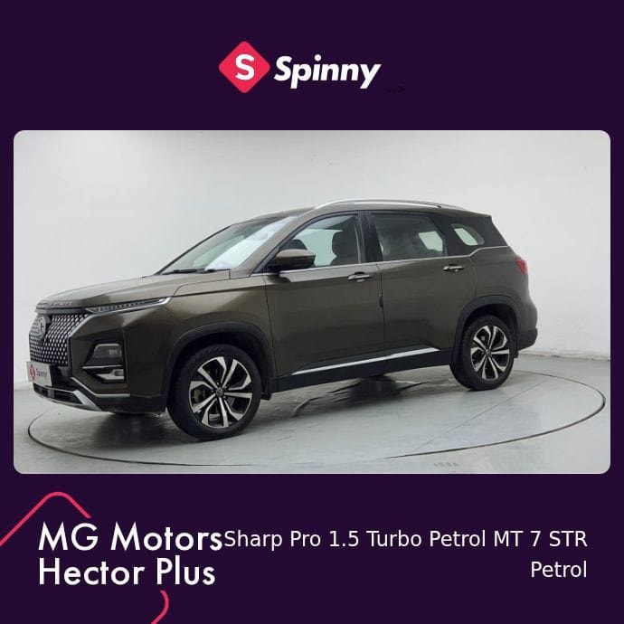 Used 2023 MG Hector Plus Used 2023 MG Hector Plus